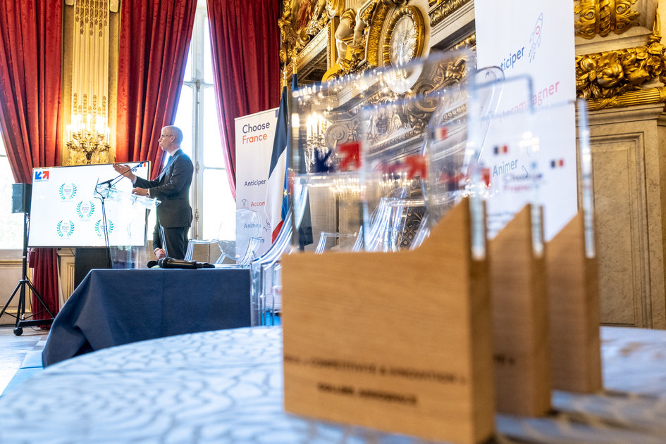 Prix Choose France 2020 - Franck Riester, Ministre délégué chargé du commerce extérieur et de l'attractivité - JPEG